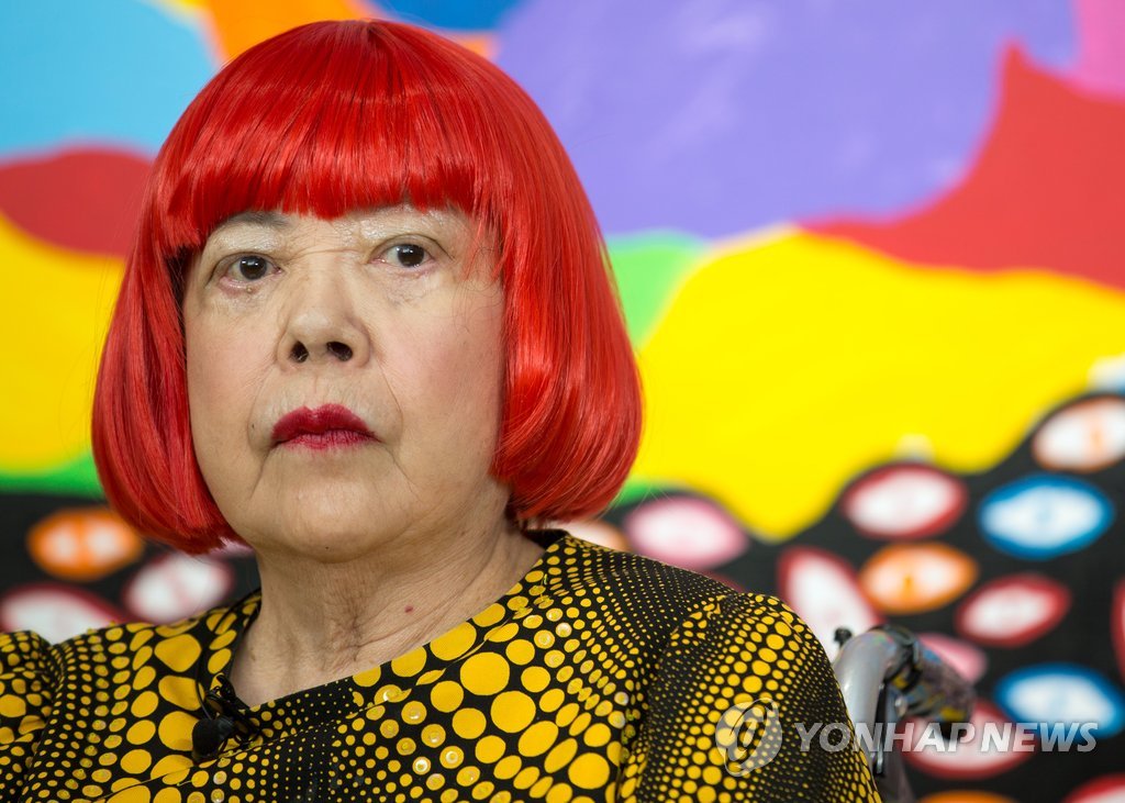 '물방울 무늬 호박' 日 예술가 구사마 야요이 별세…향년 97세(종합) | 연합뉴스