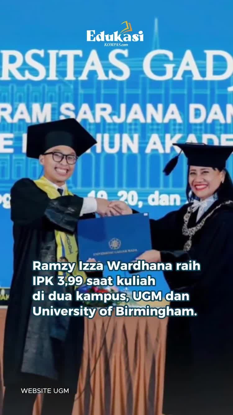 Cerita Ramzy Raih IPK 3,99 Saat Kuliah di UGM dan University of Birmingham