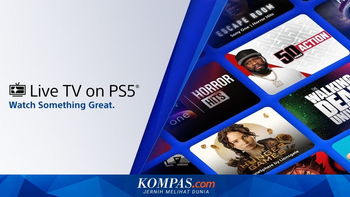 PS5 Kini Bisa Dipakai Nonton TV Gratis, Ada Lebih dari 100 Channel