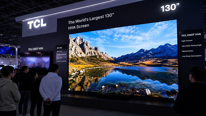 TCL, HVA 130인치 TV와 마침내 프린팅 OLED TV등 대거 발표
