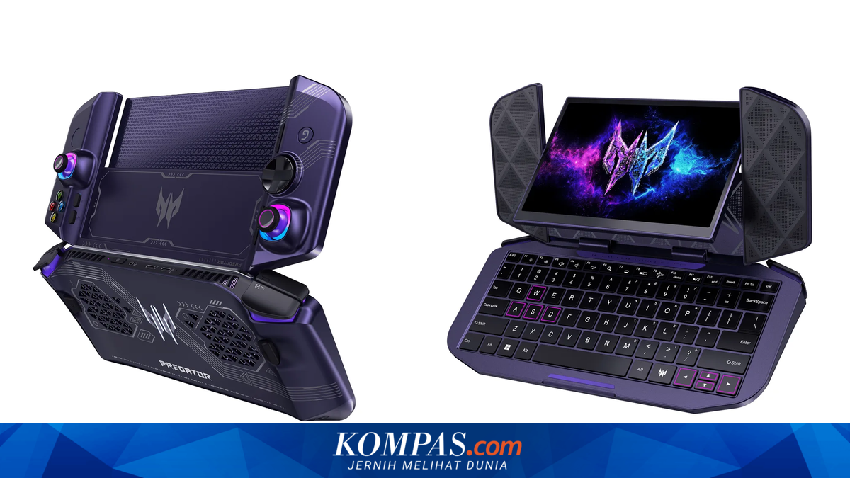 Acer Pamer DualPlay Mini, Handheld Gaming yang Bisa Jadi Laptop