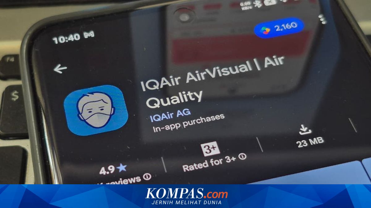 Cara Cek Kualitas Udara Hari Ini di HP via Aplikasi IQAir AirVisual