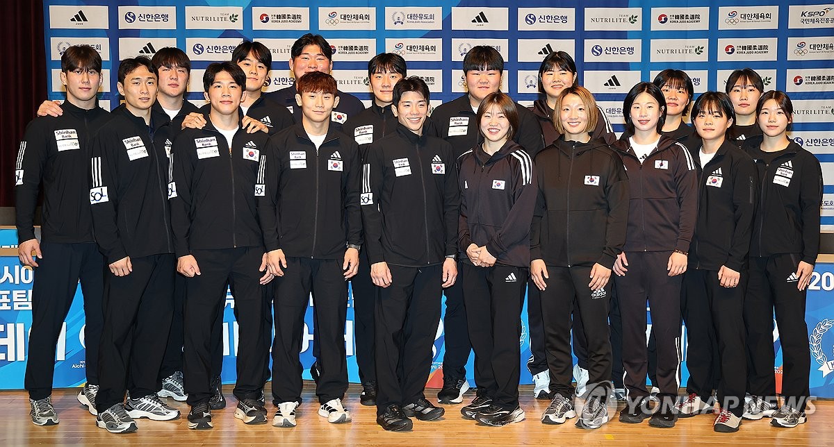 한국 유도, 3년 전 아픔 나고야서 씻는다…금메달 4개 정조준 | 연합뉴스
