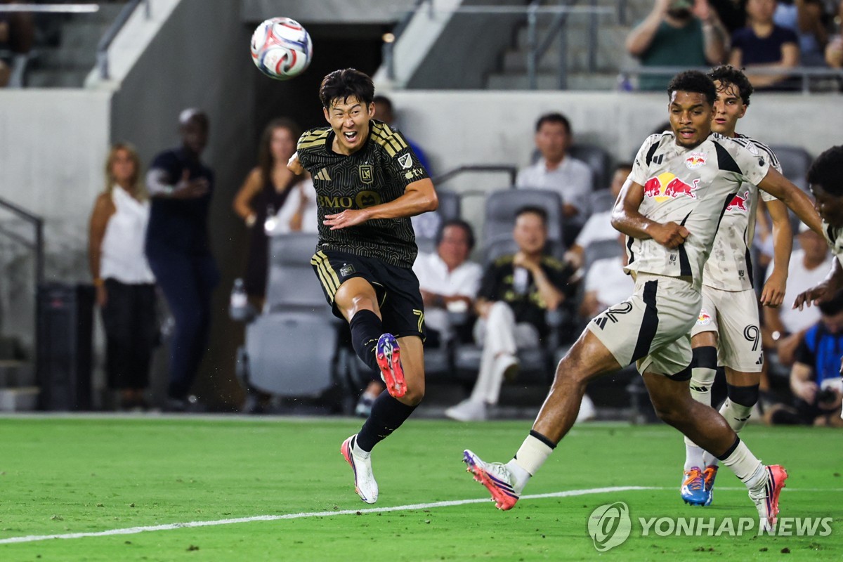 '손흥민 골대 불운' LAFC, 뉴욕에 2-0 승리…7경기 만에 승전고 | 연합뉴스