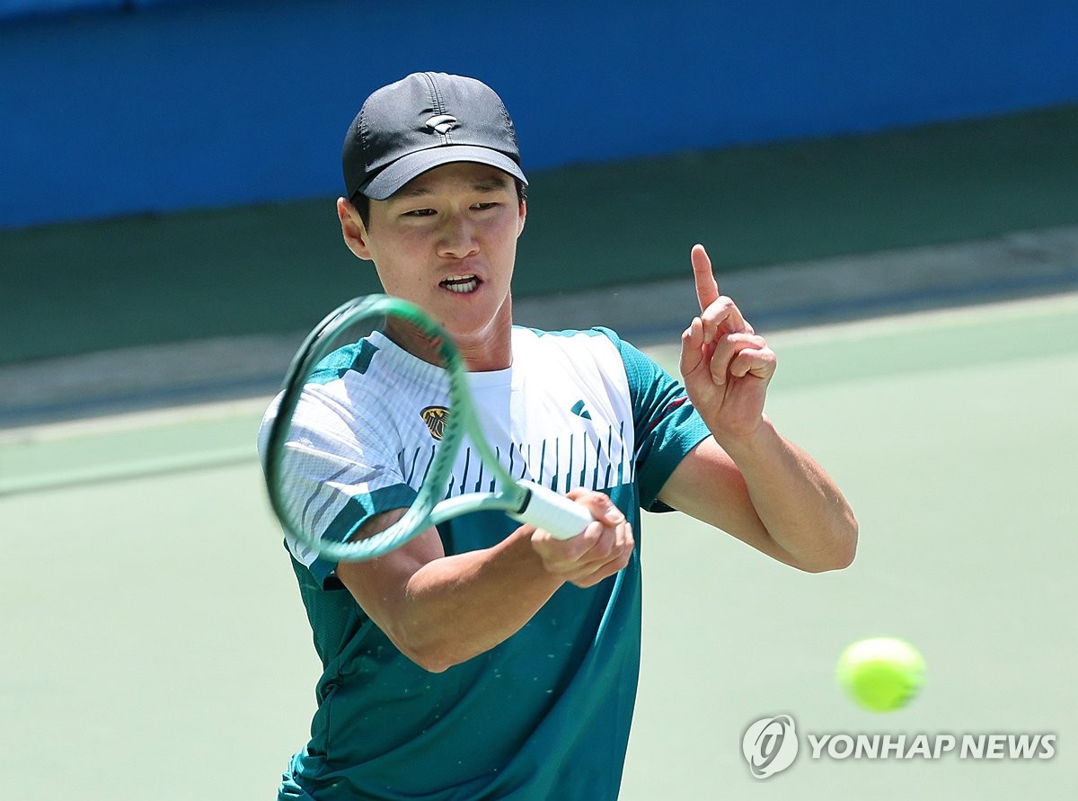 [아시안게임] ㉘권순우·구연우 앞세운 한국 테니스, 12년만의 금메달 도전 | 연합뉴스