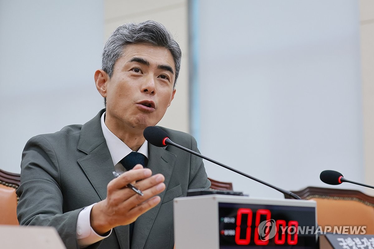 [속보] 국방위, 강신철 장관 후보자 청문보고서 與주도 채택 | 연합뉴스