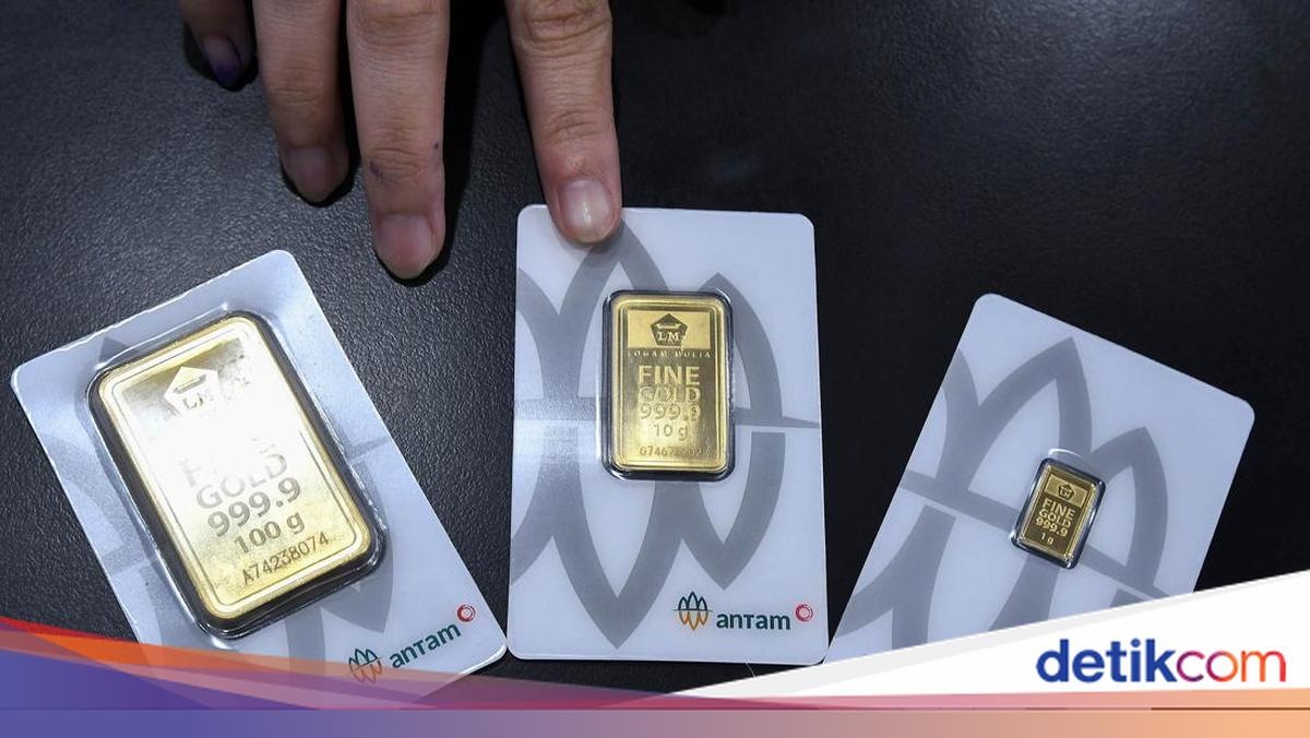 Harga Emas Antam Hari Ini Naik Lumayan