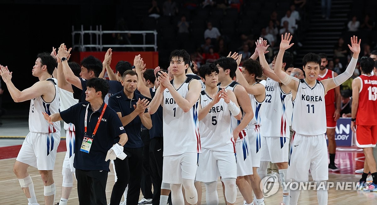 [아시안게임] 남자농구 결승 한일전 당일에…대표팀 훈련 버스 '황당 노쇼'(종합) | 연합뉴스