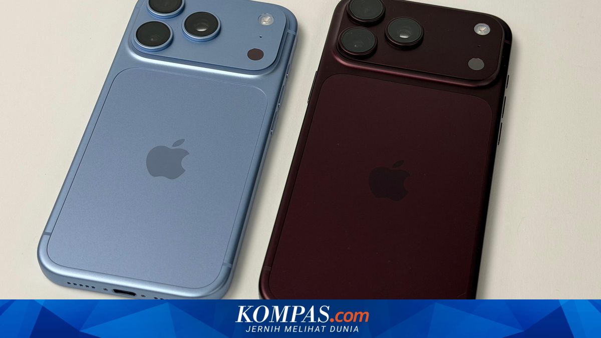iPhone 18 Pro Vs 18 Pro Max, Ini Perbandingan Spesifikasinya 