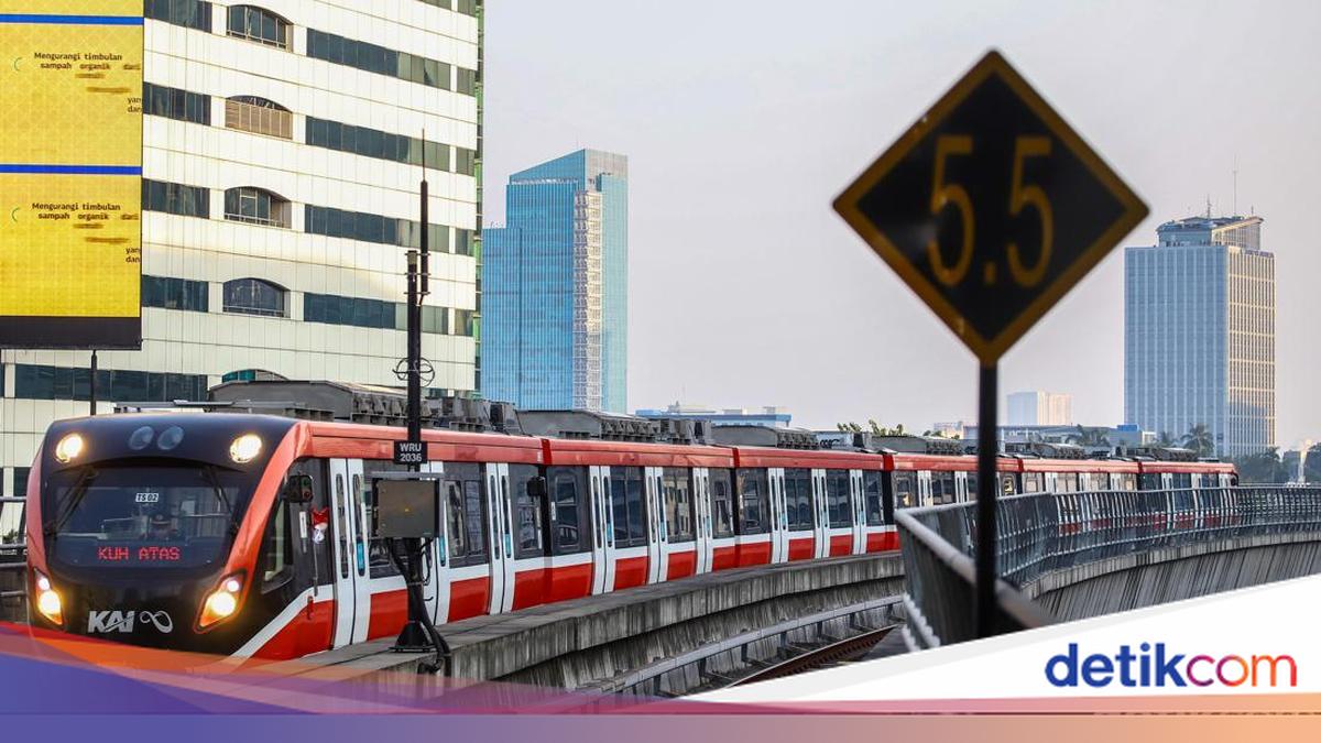 LRT Jabodebek Uji Coba Berangkat Pukul 05.30 WIB Besok