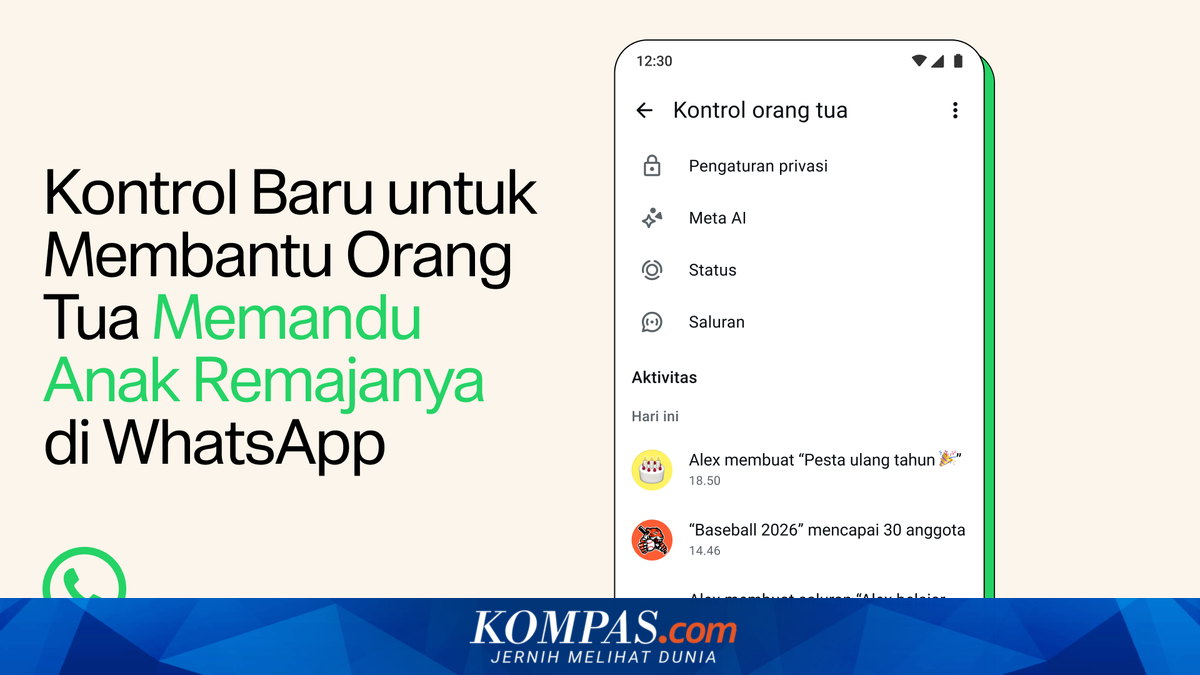 WhatsApp Umumkan Fitur Parental Control untuk Akun Remaja, Ini yang Bisa Dikontrol Orangtua