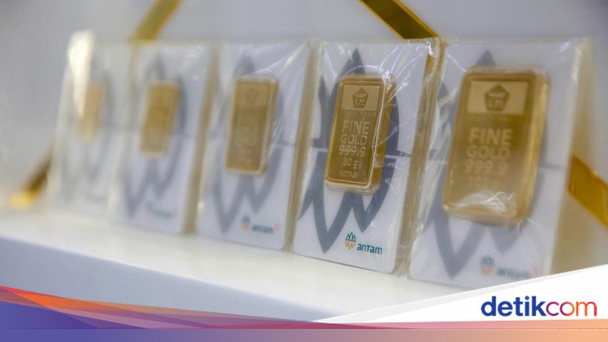 Harga Emas Antam Naik Segini