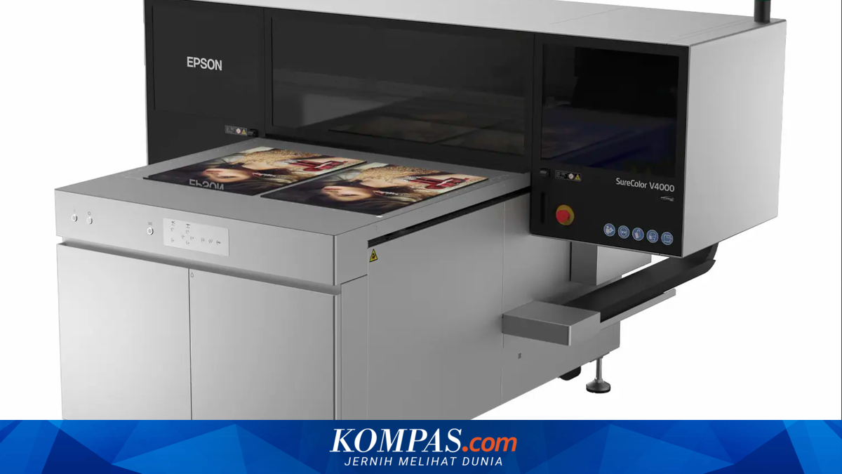 Epson Rilis Printer UV Flatbed SureColor V4000, Bisa Cetak Media Tebal hingga 20 Cm