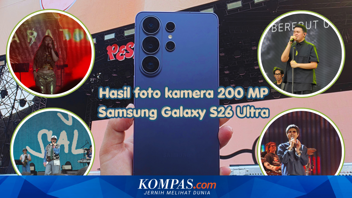 Satu Jepretan Jadi Dua Foto, Jajal Kamera 200 MP Samsung S26 Ultra di Pestapora