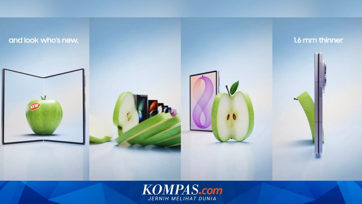 Samsung Sindir iPhone Duo lewat Iklan Apel yang Gagal Dilipat