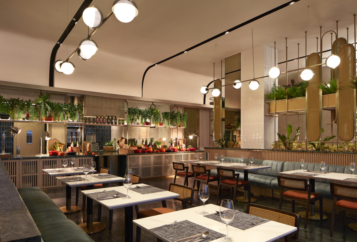 Verandah Rooftop Rotisserie interior