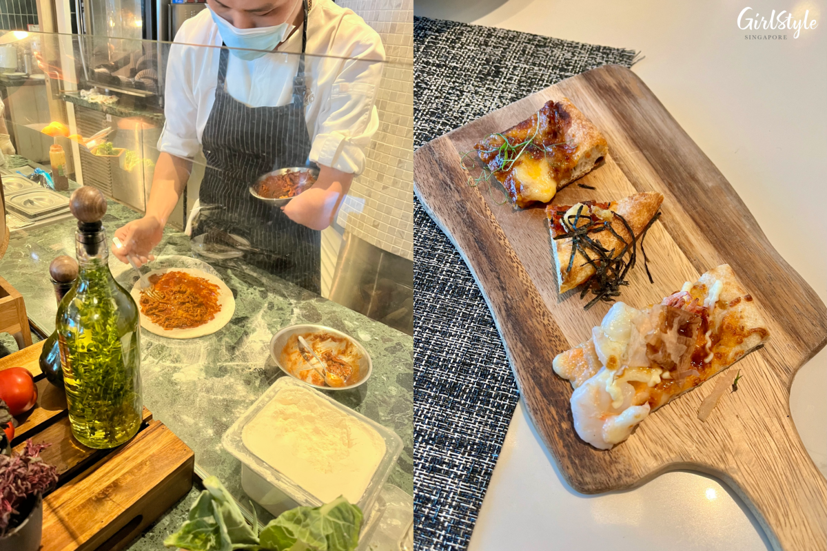 Hand-stretched Wood-fired Sourdough Pizza