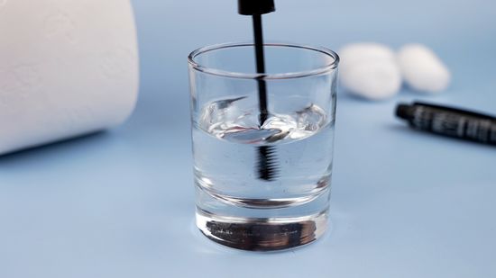 Product buildup over time leads to clumps