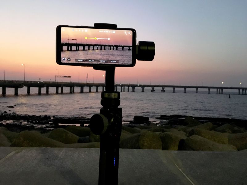 Use gimbal for shots like motion lapse and cinematic pans. (Photo: File)