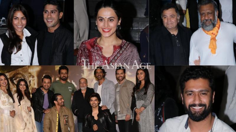 Taapsee and Mulk team give it all for Mulk; Arjun, others show Paltan spirit Taapsee and Mulk team give it all for Mulk; Arjun, others show Paltan spirit