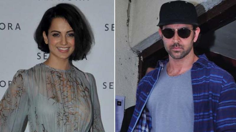 Kangana and Hrithik had worked together in Krrish 3.