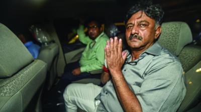 Senior Congress leader and former Karnataka minister D.K. Shivakumar.