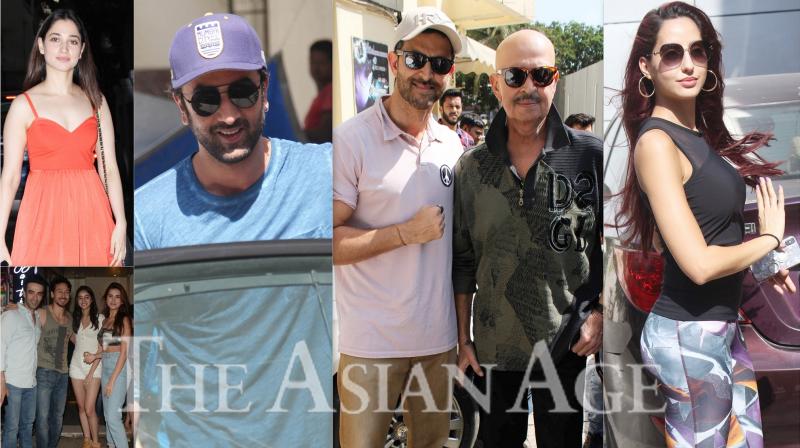 City of stars: Ranbir, Nora, Hrithik and others spotted in Mumbai City of stars: Ranbir, Nora, Hrithik and others spotted in Mumbai