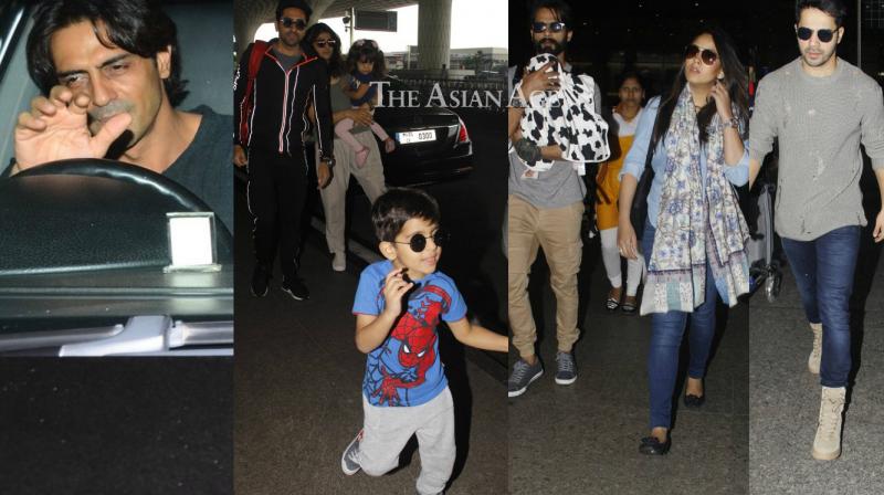 Bollywood celebs get spotted as they step out