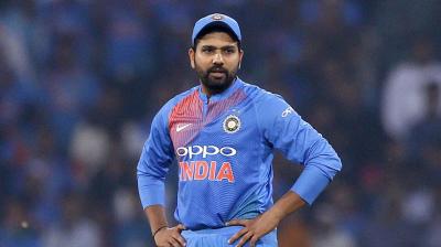 Rohit Sharma. (By Arrangement)