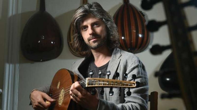 Musician Tristan Driessens is one of the Wests few masters of the oud, the oriental lute, and now works with refugees to preserve and develop their musical culture in their new host country. (Photo: AFP) Musician Tristan Driessens is one of the Wests few masters of the oud, the oriental lute, and now works with refugees to preserve and develop their musical culture in their new host country. (Photo: AFP)