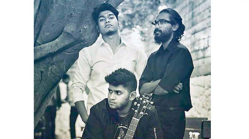 One such band is Triad that has Remo Ashley on vocals, Chris Richard on the guitar and Bala Raj on the Cajon. One such band is Triad that has Remo Ashley on vocals, Chris Richard on the guitar and Bala Raj on the Cajon.