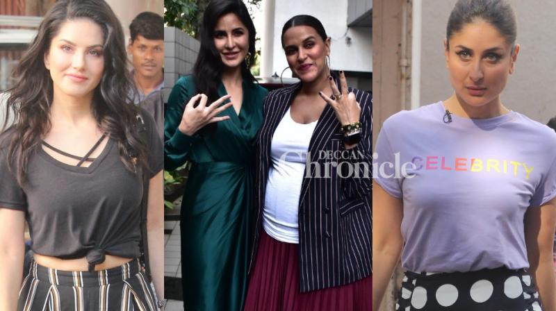 Katrina-Neha, Kareena-Sunny catch up, but they had this thing in common Katrina-Neha, Kareena-Sunny catch up, but they had this thing in common