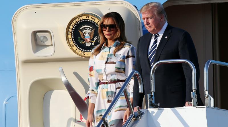 Trump and Abe are expected to discuss trade during talks on Monday. (Photo:AP)