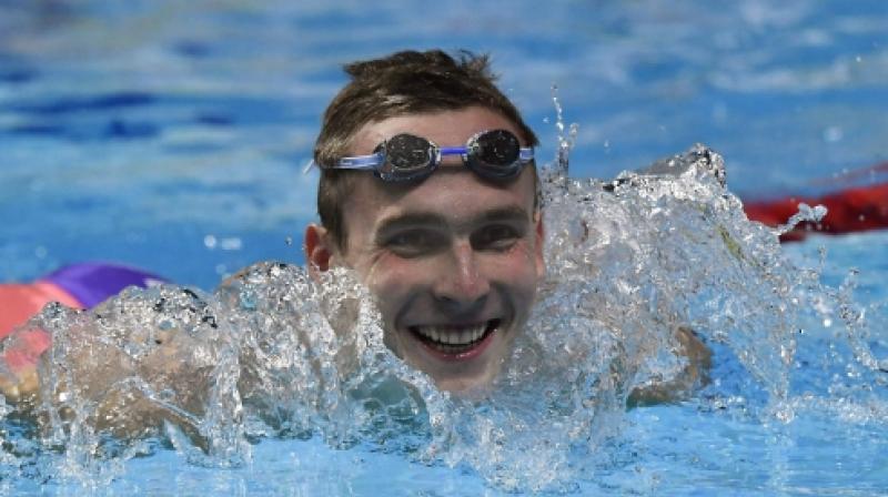 It was the third world record of the night in Gwangju. (Photo: AP)