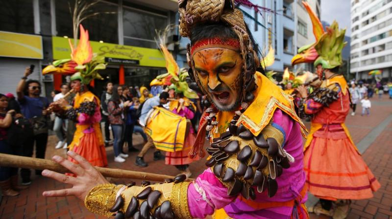 The Ibero-American Theater of Bogotá is a major cultural event in Colombia and one of the largest performing arts festivals in the world. (Photos: AP)