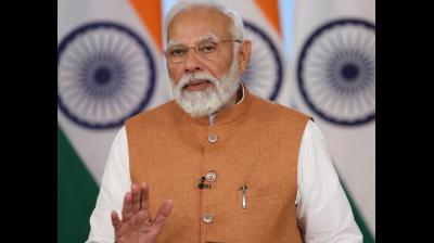 Narendra Modi also congratulated President Putin on his electoral victory and re-election as Russia’s President while also agreeing to further strengthen the “special and privileged strategic partnership” between the two countries. (File Image: PTI)