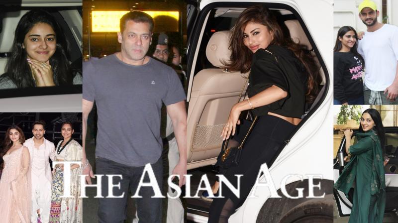 In Pics: Salman, Varun, Alia, Mouni and others snapped in the city In Pics: Salman, Varun, Alia, Mouni and others snapped in the city