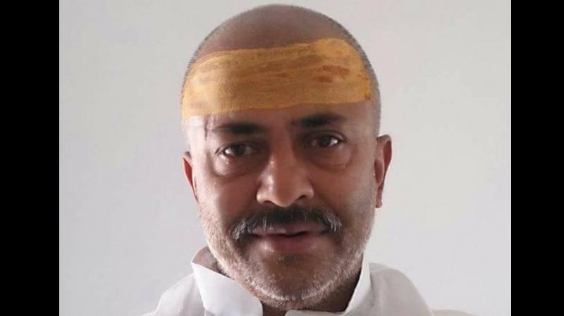 The lecturer Rajeshwar Shastri Musalgaonkar, who taught Sanskrit at Vikram University in Ujjain, predicted a big victory for the BJP and posted his views on Facebook. (Photo: Facebook)