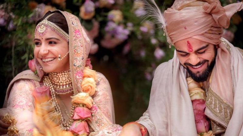 Virat Kohli and Anushka Sharma tied the knot on Monday at Borgo Finocchieto, a countryside resort in Italy which also happens to be one of the most expensive holiday properties in the world. (Photo: Twitter / Anushka Sharma)