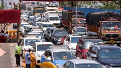 Passenger vehicle wholesales in India declined nearly 4 per cent to 2,79,501 units last month, the Society of Indian Automobile Manufacturers. (Representational Photo: PTI)