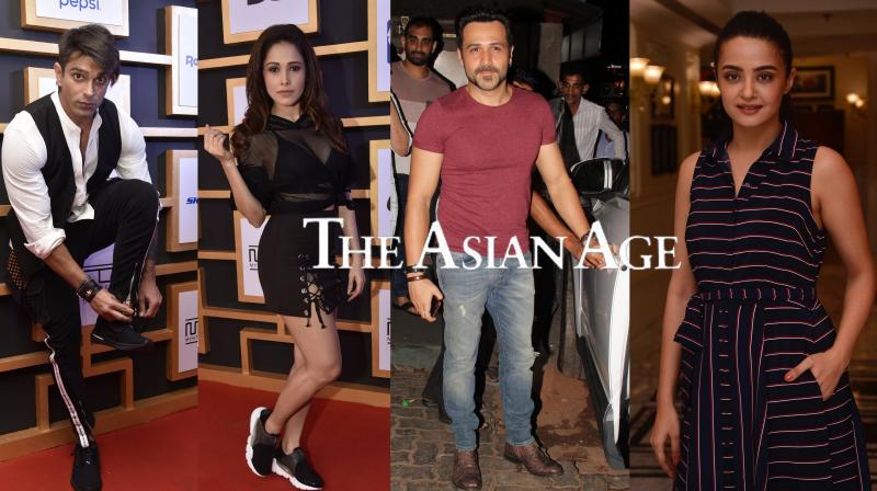 Snapped: B-town celebs Emraan, Karan, Surveen, Nushrat at the event