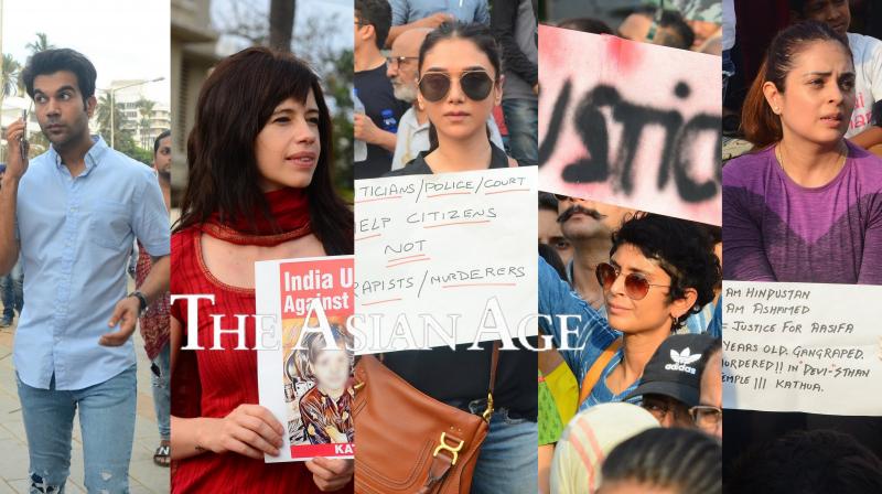In Photos: Bollywood stands together to demand #JusticeForAsifa