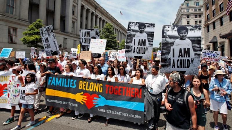 Protesters flood US cities to fight Donald Trump immigration policy