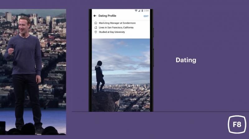 Your dating profile wont show up on your news feed or be visible to friends; its only for others using the dating service. (Photo: Facebook F8 screen grab)