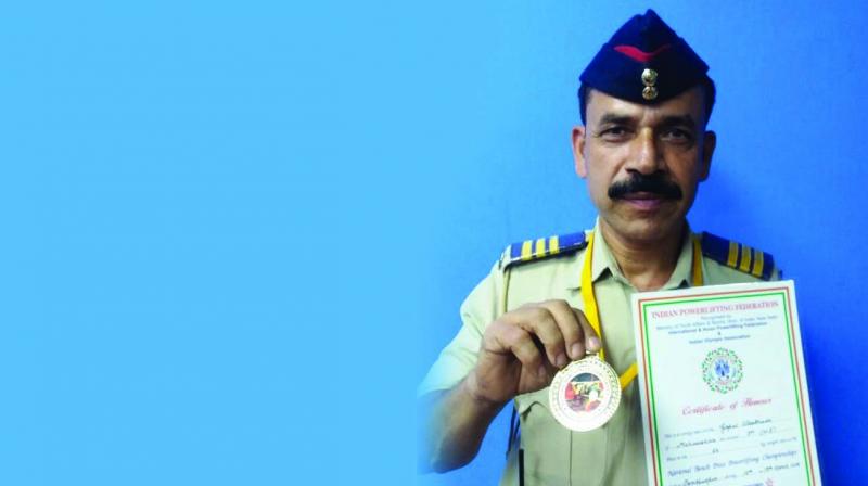 He lifted an overall 280kg bar in all three mandatory disciplines, bench press, dead lift and squat.