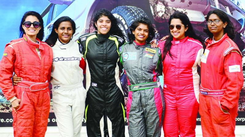 All-womens racing team of Ahura Racing