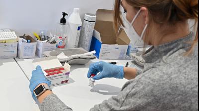 PHE estimates also indicate that the vaccination programme has prevented around 39,100 hospitalisations in those aged 65 years and over in England. (AFP) 