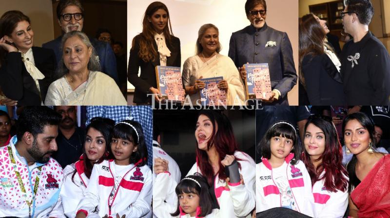 Jaya, Big B for Shwetas venture, Aishwarya, Abhishek, Aaradhya back team Jaya, Big B for Shwetas venture, Aishwarya, Abhishek, Aaradhya back team