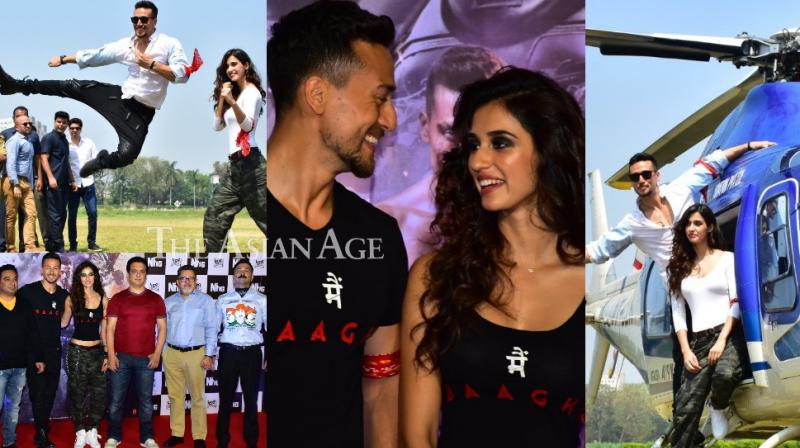 Baaghi 2: Tiger, Dishas chopper landing, eyes for each other do the talking