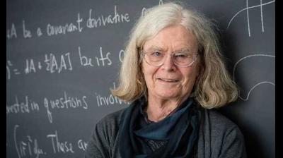 American Karen Uhlenbeck won the Abel Prize in mathematics for her work on partial differential equations. (Photo: AFP)